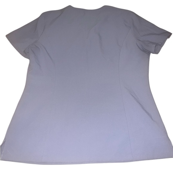 EUC Figs Technical Collection Catarina One Pocket Scrub Top Vapor Blue M - Picture 7 of 9